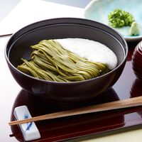 東京 昭和四年創業 「浅草むぎとろ」 とろろ茶そば6食セット