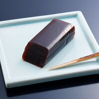 東京 昭和四年創業 「浅草むぎとろ」 珈琲ようかん文庫箱ピンク