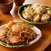 福岡「博多紀久屋」 ほたて明太松前・ほたてわさびセット