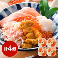 北海道 「札幌バルナバフーズ」 海鮮丼の具