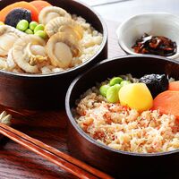 北海道 「札幌バルナバフーズ」 海鮮わっぱ飯(かに&帆立)