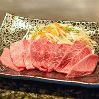 滋賀 「松喜屋」 近江牛あみ焼肉 モモ・バラ300g