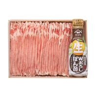 三重 さくらポーク ロースしゃぶしゃぶ（おろしポン酢付） ロース400ｇ