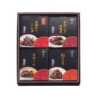 岐阜 創業明治10年 「鵜舞屋」 飛騨牛しぐれ煮詰合せ 4種