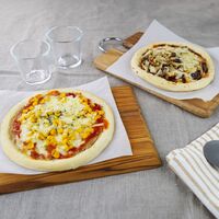 「ハンバーグ王子」 ハンバーグピザ2種セット