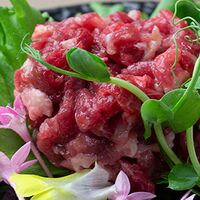 桜うまトロ＆馬肉ユッケ