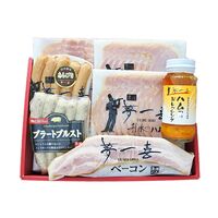 大阪 「夢一喜」 熟成ハム・ウインナー詰合せ 5種