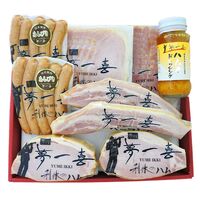 大阪 「夢一喜」 熟成ハム・ウインナー詰合せ 5種