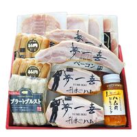 大阪 「夢一喜」 熟成ハム・ウインナー詰合せ 7種大阪 「夢一喜」 熟成ハム・ウインナー詰合せ 7種