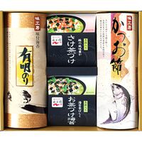 味工房 永谷園お茶づけ・海苔・かつお節ギフト （さけ×3、海苔×3、かつお節、有明のり）