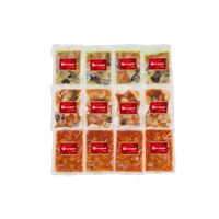 東京 「赤坂四川飯店」監修 人気3種セット （乾焼蝦仁、八宝菜、酢豚）