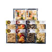 「梅の花」 なみはや寿司と4種の和惣菜セット （寿司×2、おから煮×2、ひじき煮×2、和風あん×2、黒酢あん×2）