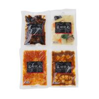 「菰田欣也」監修 本格中華4種セット （エビチリソース、八宝菜、酢豚、麻婆豆腐）