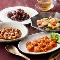 「菰田欣也」監修 本格中華4種セット （エビチリソース、八宝菜、酢豚、麻婆豆腐）