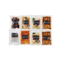 「菰田欣也」監修 本格中華6種セット （エビチリソース、八宝菜×2、酢豚、麻婆豆腐×2、エビニラまんじゅう、XO醤炒め）