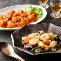 「菰田欣也」監修 本格中華2種セット （エビチリソース×2、八宝菜×3）