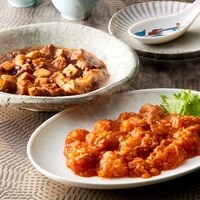 「菰田欣也」監修 本格中華2種セット （エビチリソース×2、麻婆豆腐×3）