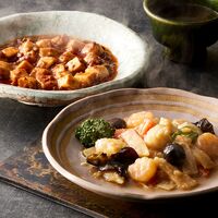 「菰田欣也」監修 本格中華2種セット （麻婆豆腐×3、XO醤炒め×2）