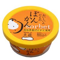 【倉入れ】 ぽんかんシャーベット (ケース入数：16,ロット：6)