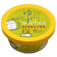 【倉入れ】 ゆずシャーベット (ケース入数：16,ロット：6)