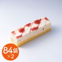 【倉入れ】苺のレアチーズケーキ 計168袋（ケース入数：84,ロット：2）