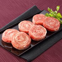 【上代厳守】 ＜大山物語＞氷温熟成 大山豚手造りロールステーキ（80g×8）