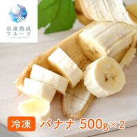 バナナ 500g×2パック / 冷凍フルーツ デザート