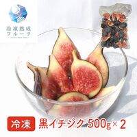 黒イチジク 500g×2パック / 冷凍フルーツ デザート いちじく