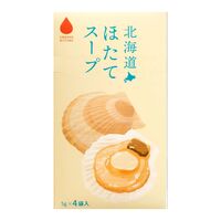 【倉入れ】「GREENS KITAMI」 北海道ほたてスープ4袋入（ケース入数：60, ロット：3）