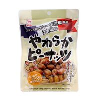 【倉入れ】「カモ井食品」 やわらかピーナッツ うま塩味  （ケース入数：60, ロット：3）