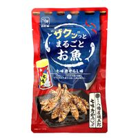 【倉入れ】「カモ井食品」 ザクッっとまるごとお魚七味唐（ケース入数：40, ロット：3）