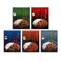 【倉入れ】レストランシェフ監修カレー5種セット（ケース入数：15, ロット：1）