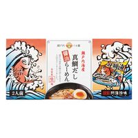 【倉入れ】「阿藻珍味」 真鯛だし醤油らーめん2食(箱入)（ケース入数：24, ロット：2）