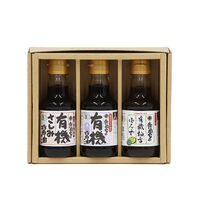 【倉入れ】広島 「寺岡有機醸造」 寺岡家の有機醤油・調味料詰合せ（ケース入数：18, ロット：1）