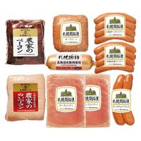 北海道 「札幌バルナバハム」 パーティーセット 8種 / ベーコン ウインナー 詰め合わせ 送料無料