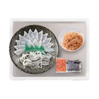 「関とら本店」 ふく霜降り刺身・とらふく塩辛セット （真ふぐ霜降り刺身20g、とらふぐ皮20g、とらふぐ塩辛60g） / ふく ふぐ フグ てっさ 送料無料