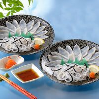 「関とら本店」 ふく霜降り刺身 （真ふぐ霜降り刺身20g×2、とらふぐ皮20g×2） / ふく ふぐ フグ てっさ 送料無料