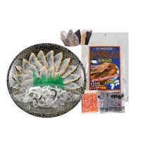 「関とら本店」 ふく晩酌セット （真ふぐたたき刺身20g、とらふぐ皮20g、ふぐ骨せんべい30g、とらふぐヒレ5枚） / ふく ふぐ フグ てっさ 送料無料