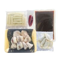 「関とら本店」 旨辛ふくチゲ鍋 （ごまふぐちり250g、トッポッキ100g、鍋用餃子96g） / ふく ふぐ フグ てっちり 送料無料