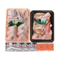 「関とら本店」 ふくとあんこうのちり鍋詰合せ （ふぐちり360g、あんこう250g） / ふく ふぐ フグ てっちり 送料無料