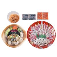 「関とら本店」 とらふく刺身・とらふくちり個食鍋セット （とらふぐちり鍋300g、とらふぐ刺身40g、とらふぐ皮20g、とらふぐ塩辛60g） / ふく ふぐ フグ てっさ てっちり 送料無料