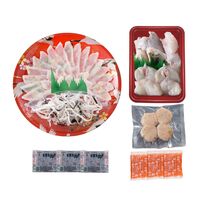 「関とら本店」 ふく料理セット （真ふぐ霜降り刺身45g、とらふぐ皮20g、とらふぐちり200g、ふぐつみれ40g） / ふく ふぐ フグ てっさ てっちり 送料無料