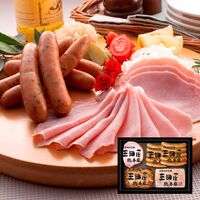 兵庫 「三田屋総本家」 ハム詰合せ （ロースハム220g、モモハム270g、ミートローフ310g、チューリンガーウインナー120g×2） / セット 送料無料