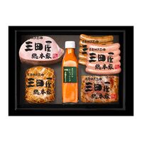 兵庫 「三田屋総本家」 ハム詰合せ （ロースハム300g、モモハム270g、ペッパーハム200g、チューリンガーウインナー120g、ブラボーウインナー120g） / セット 送料無料