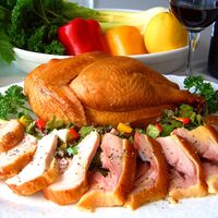 福島 川俣シャモ くんせいハーフ 500g / 燻製 送料無料