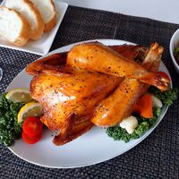 福島 川俣シャモ 丸鶏ロースト 1.1kg / 鶏肉 送料無料