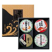冷凍ささ漬膳4ヶ入 （小鯛ささ漬、小鯛昆布〆、のどぐろささ漬、金目鯛昆布〆） / セット 詰め合わせ 送料無料