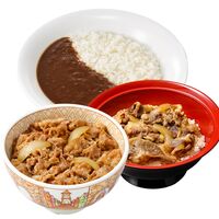 「すき家」 牛丼の具・牛カルビ丼の具・横濱カレーセット （牛丼の具135g、牛カルビ丼の具120g×各3個、横濱カレー220g×4個） / 送料無料