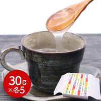 奈良 「亀久堂」 吉野旅情 くず湯詰合せ 20個入 （プレーン、抹茶、生姜、しるこ 各30g×各5） / 葛湯 セット 送料無料