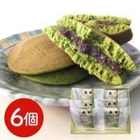 京・宇治どらやき 6個入 / 抹茶 和菓子 どら焼き 送料無料